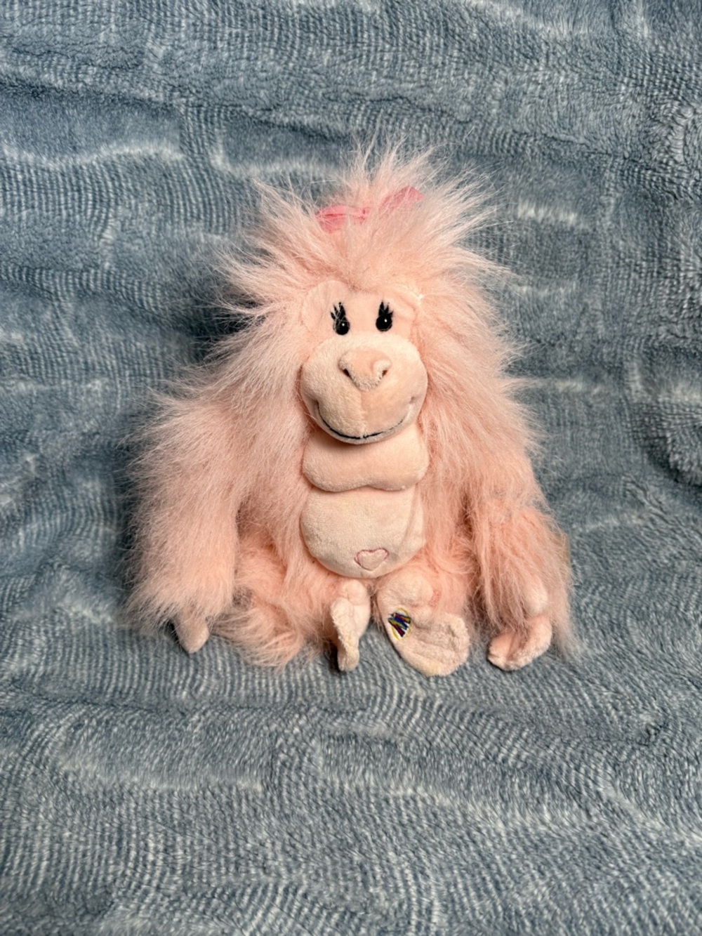 Webkinz Glamorous Gorilla HM477 – Pink Heart Plush - NWT / WITH CODE